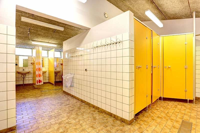 Sønderballe Strand Camping badefaciliteter